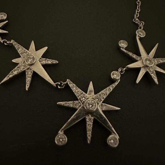 Diamond necklace valued at 6800$. So beautiful and loved. - Picture 4 of 6